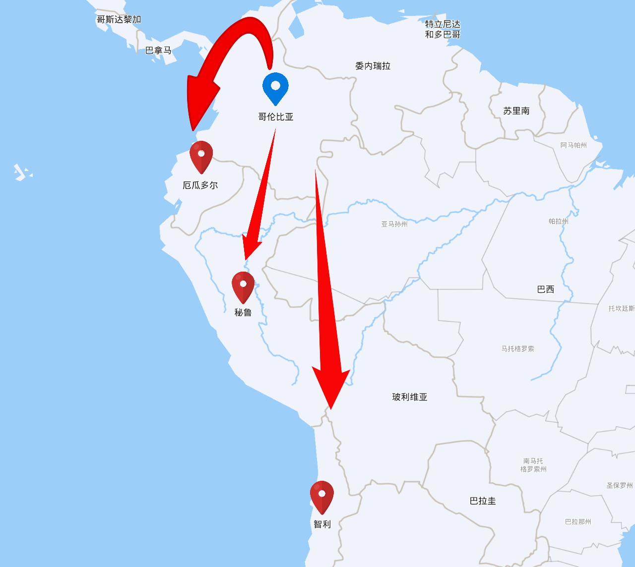Service Coverage Map